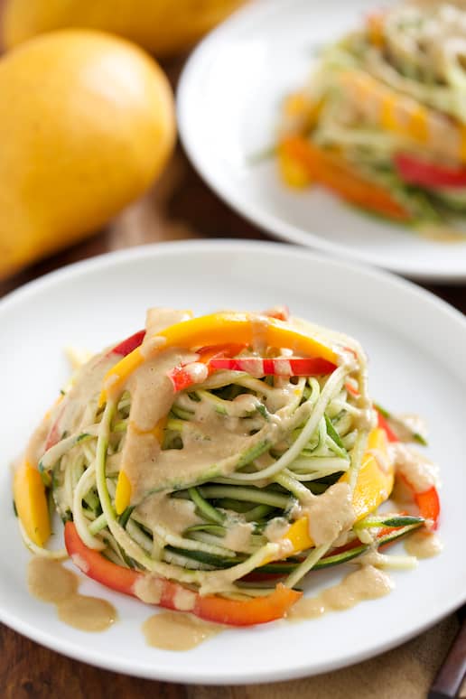 Mango Noodle Bowls: Prep for Freshness & Enjoy Dressing All Week